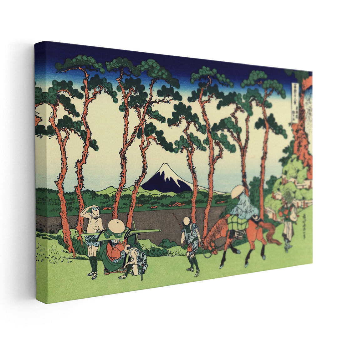 Hodogaya On The Tokaido - Canvas Print Wall Art