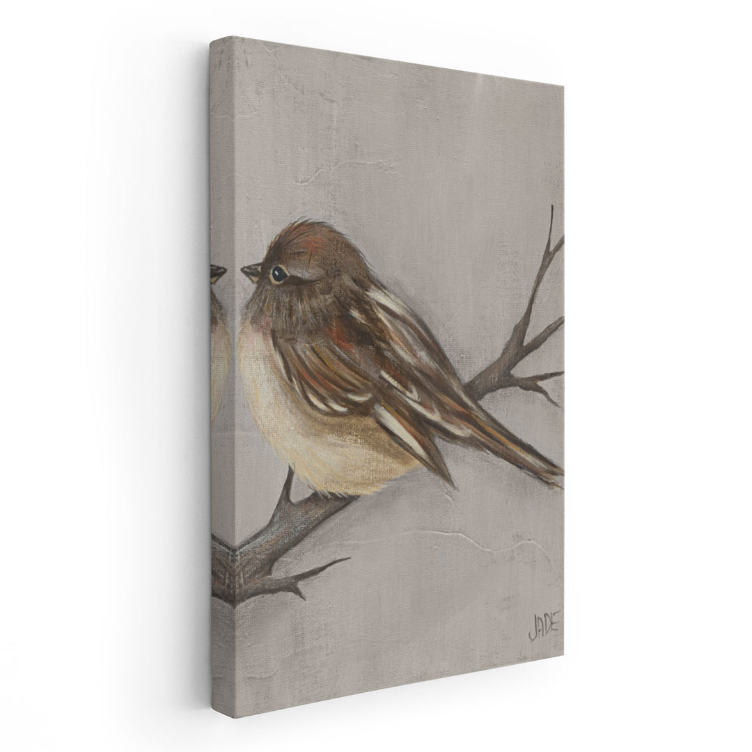 Winter Bird III - Canvas Print Wall Art