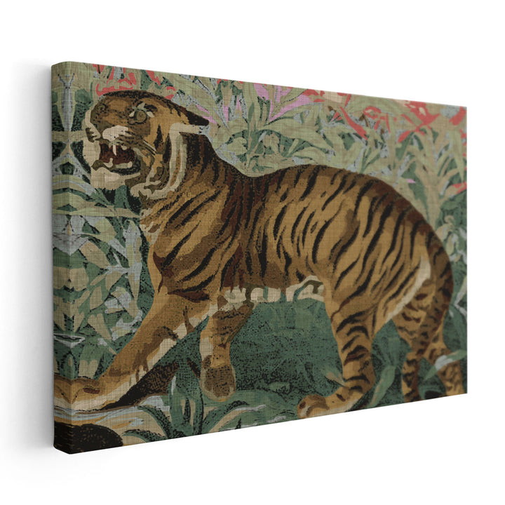 Concrete Jungle Cat II - Canvas Print Wall Art