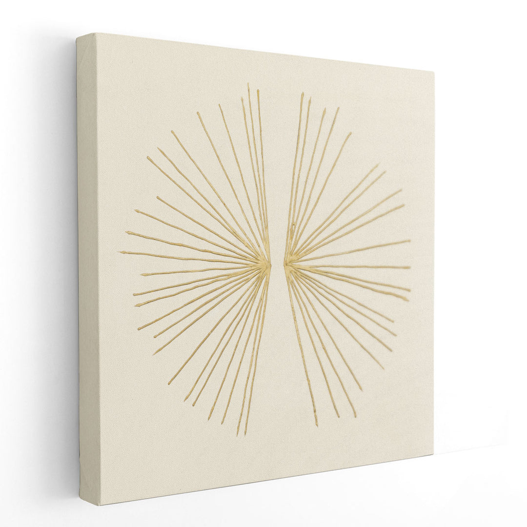 Golden Burst I - Canvas Print Wall Art