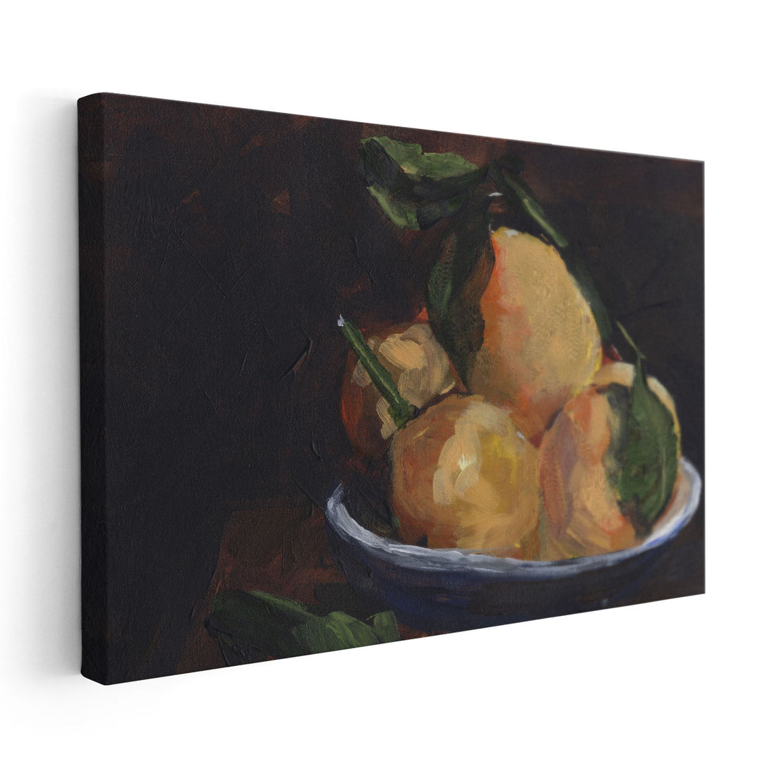 Fruit Plate I - Canvas Print Wall Art