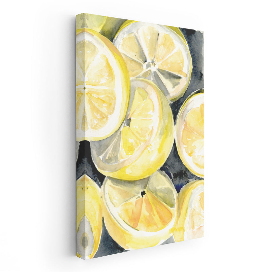 Lemon Slices I - Canvas Print Wall Art