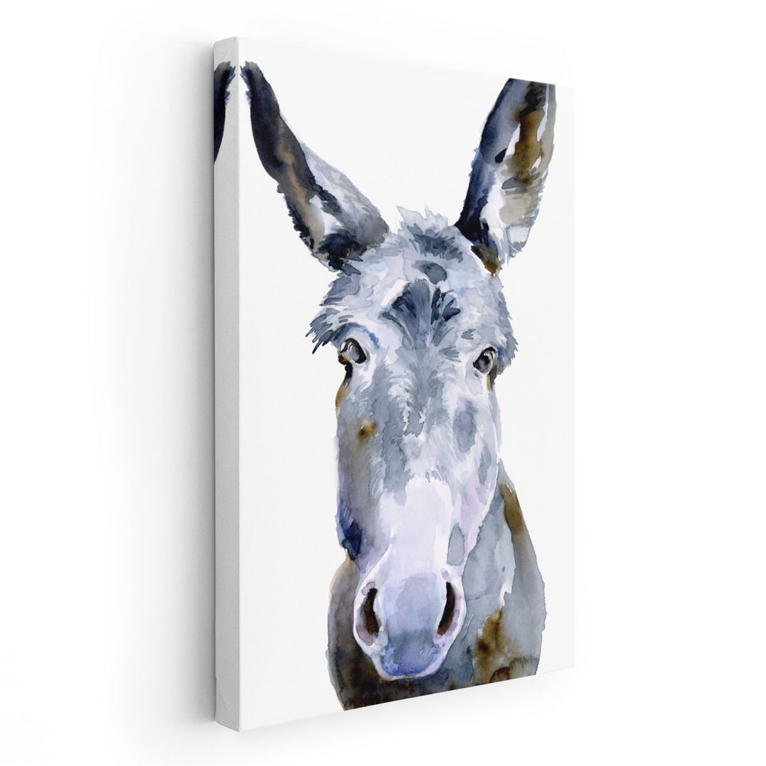 Sweet Donkey II - Canvas Print Wall Art