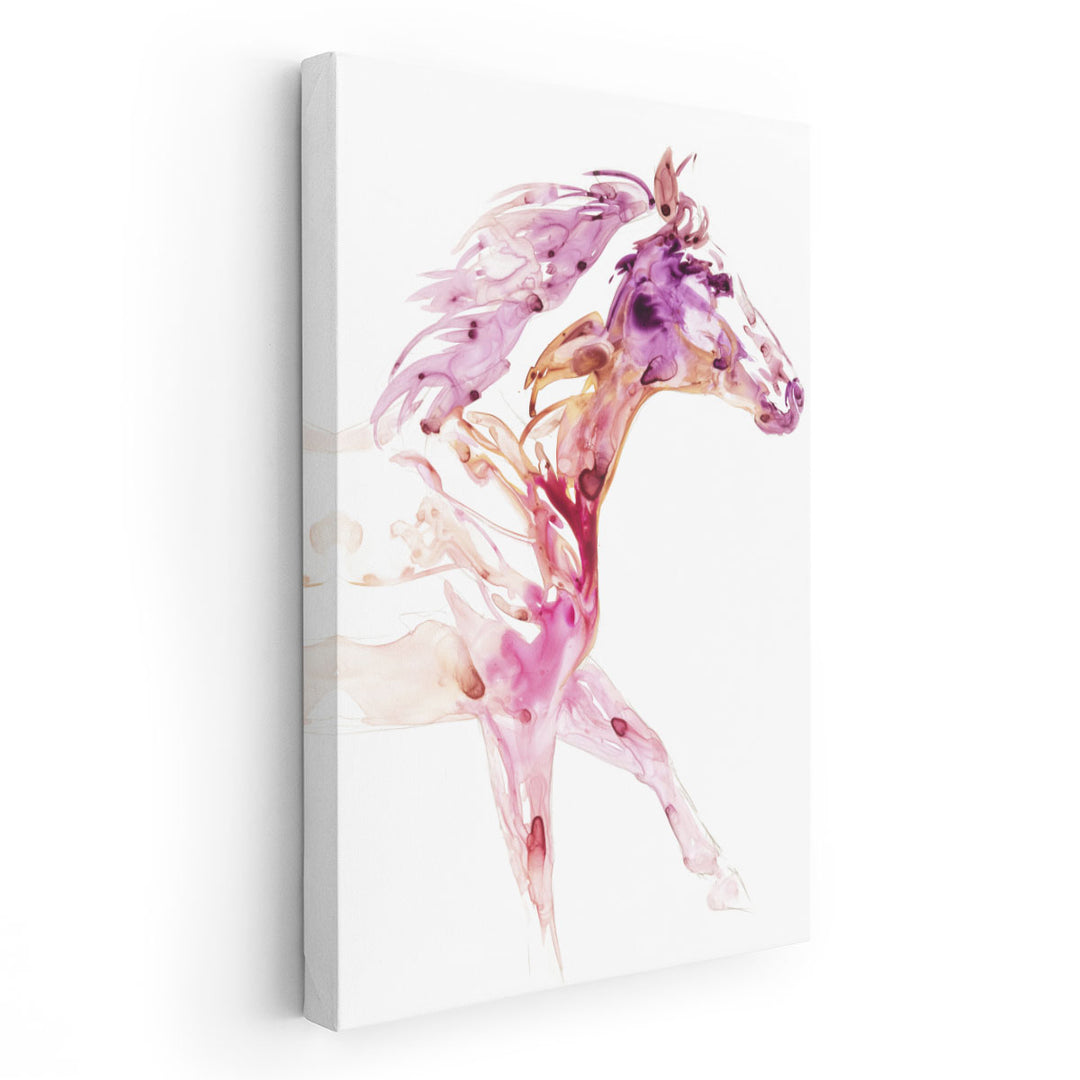 Garnet Horse IV - Canvas Print Wall Art