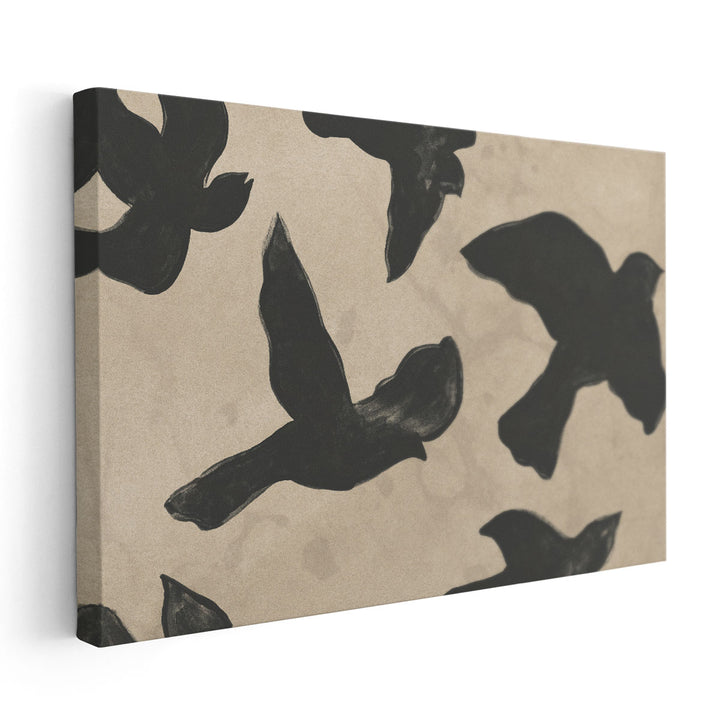 Antique Flock I - Canvas Print Wall Art