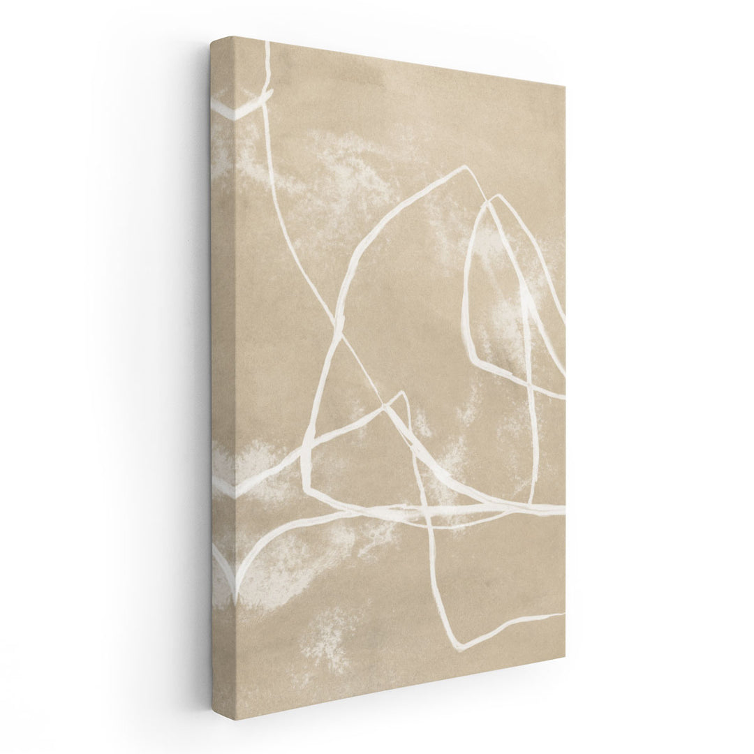 Neutral Thread II - Canvas Print Wall Art