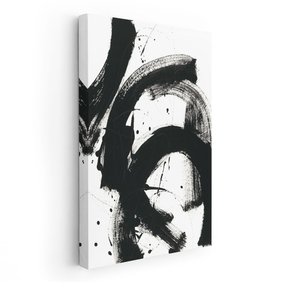 Onyx Gesture II - Canvas Print Wall Art