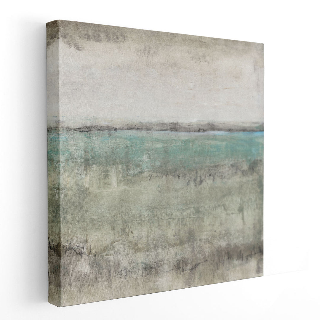 Aqua Horizon I - Canvas Print Wall Art