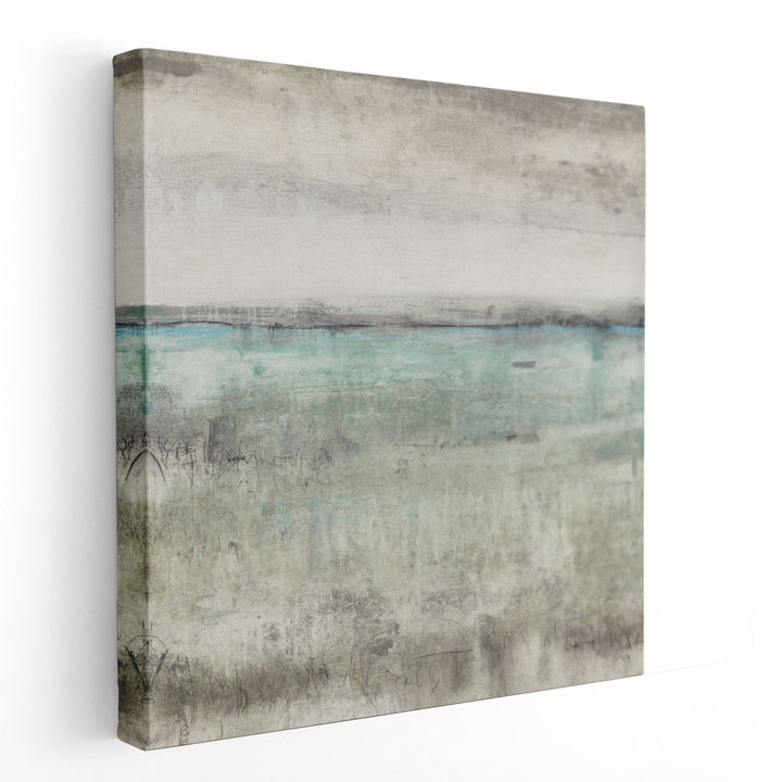 Aqua Horizon II - Canvas Print Wall Art