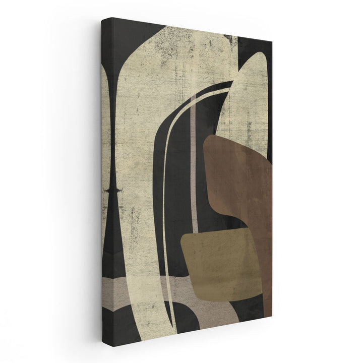 Retro Form Collage I - Canvas Print Wall Art