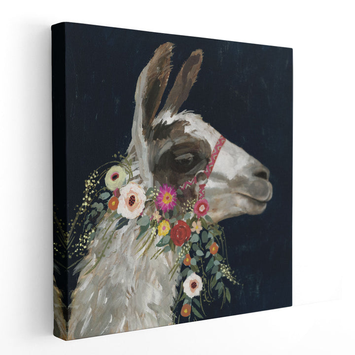 Lovely Llama I - Canvas Print Wall Art