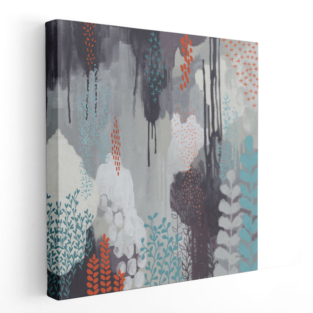 Gray Forest I - Canvas Print Wall Art