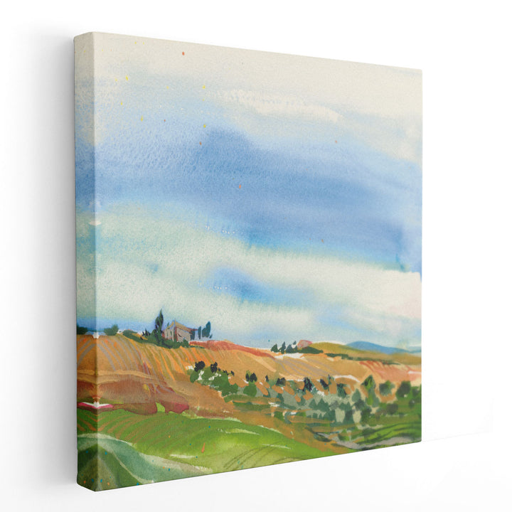 Tuscan Fields - Canvas Print Wall Art