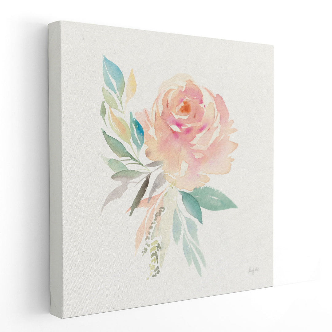 Watercolor Blossom III - Canvas Print Wall Art