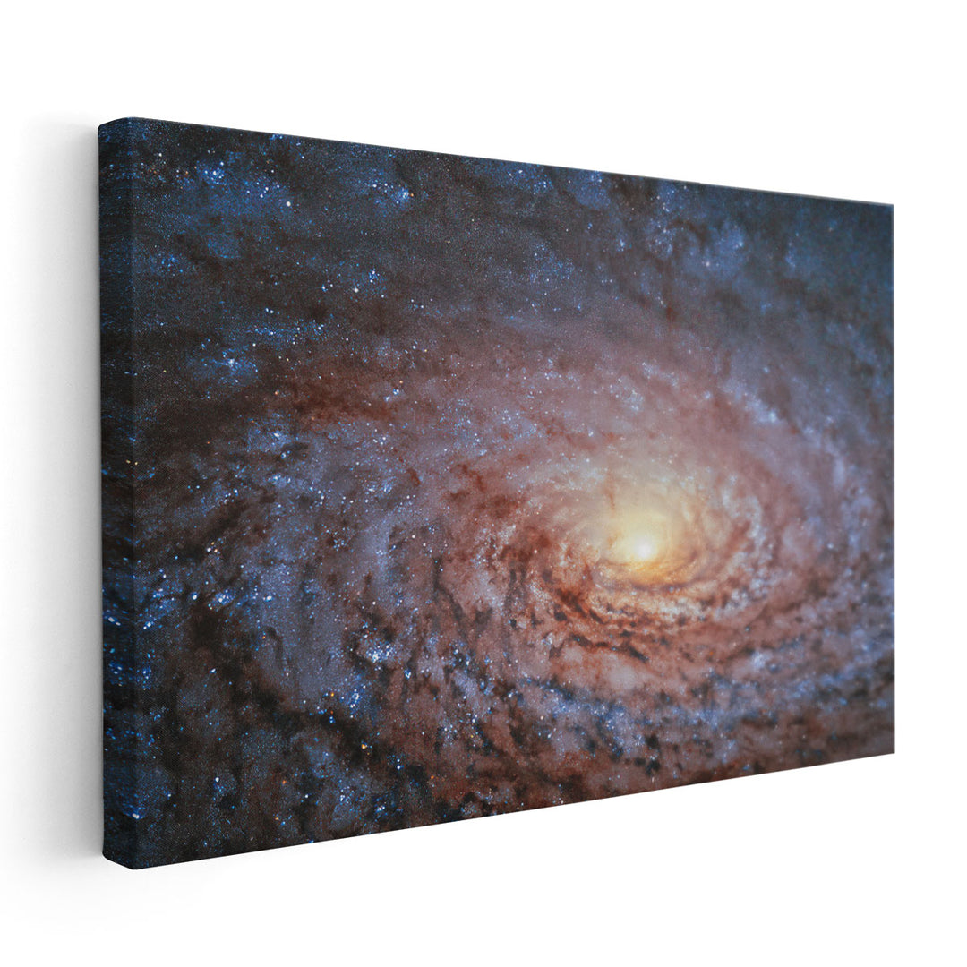 Galactic Sunflower - Canvas Print Wall Art