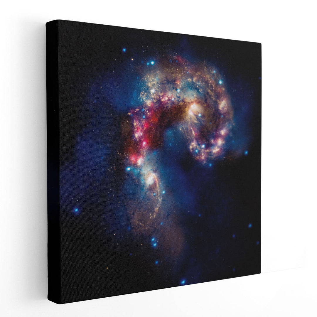 Glittering Galaxy - Canvas Print Wall Art