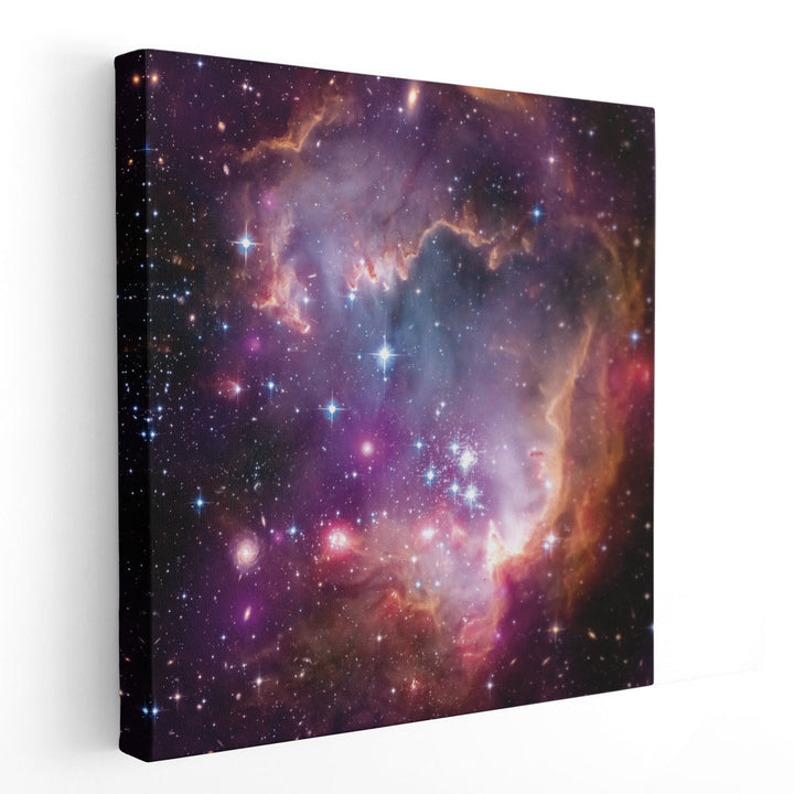 Magellanic Cloud Galaxy - Canvas Print Wall Art