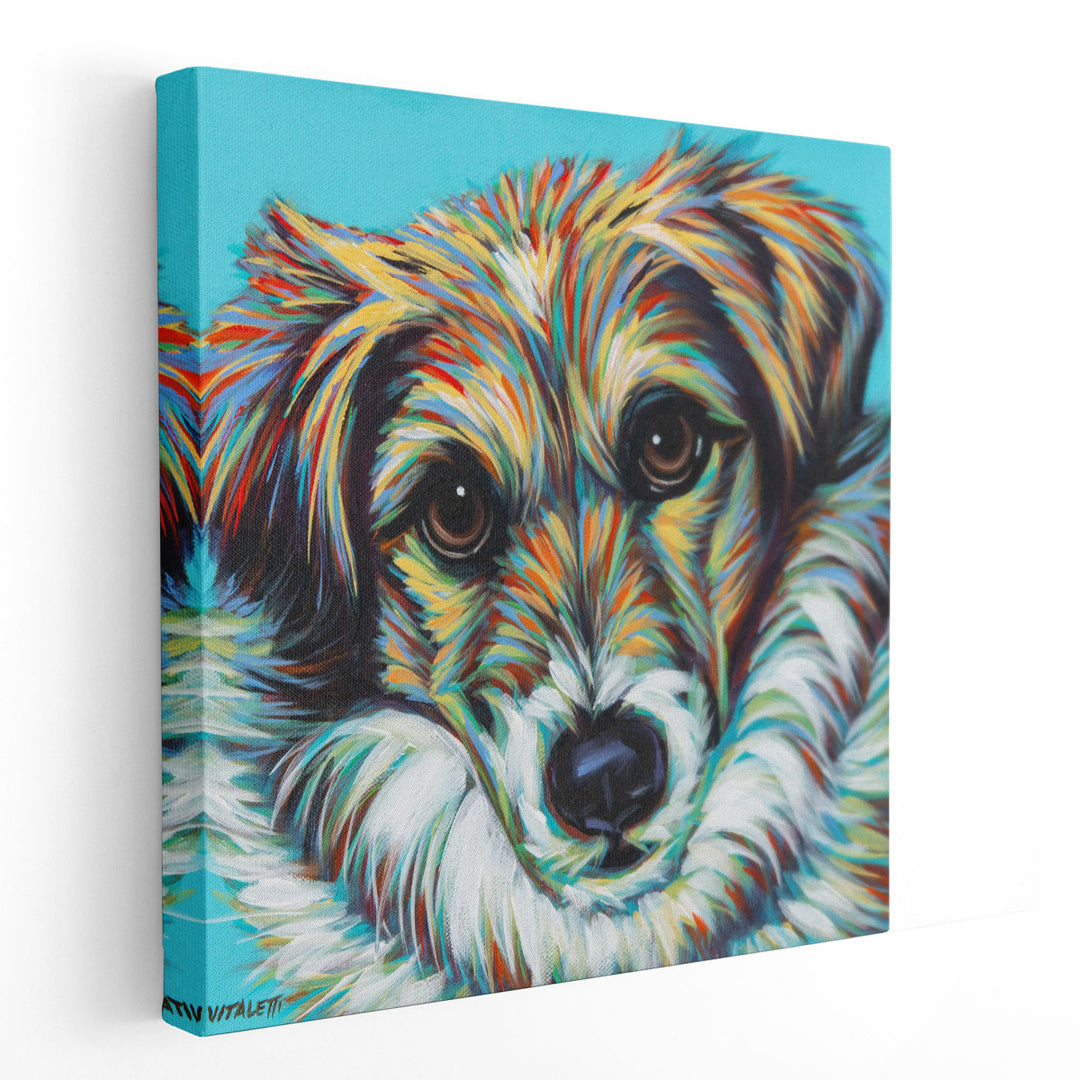 Island Dog I - Canvas Print Wall Art