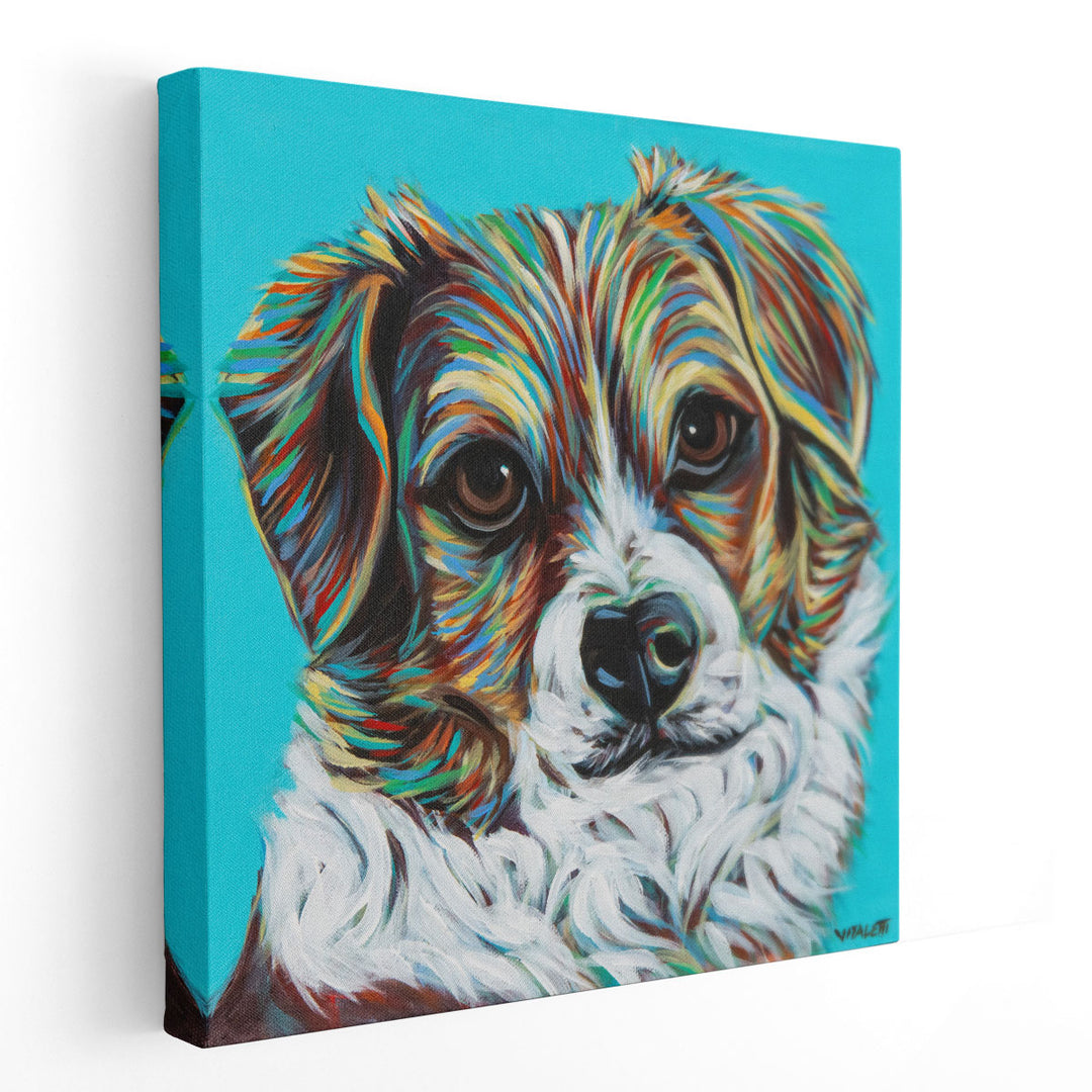 Island Dog II - Canvas Print Wall Art