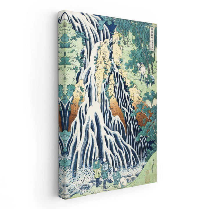 Kirifuri Fall On Kurokami Mount - Canvas Print Wall Art