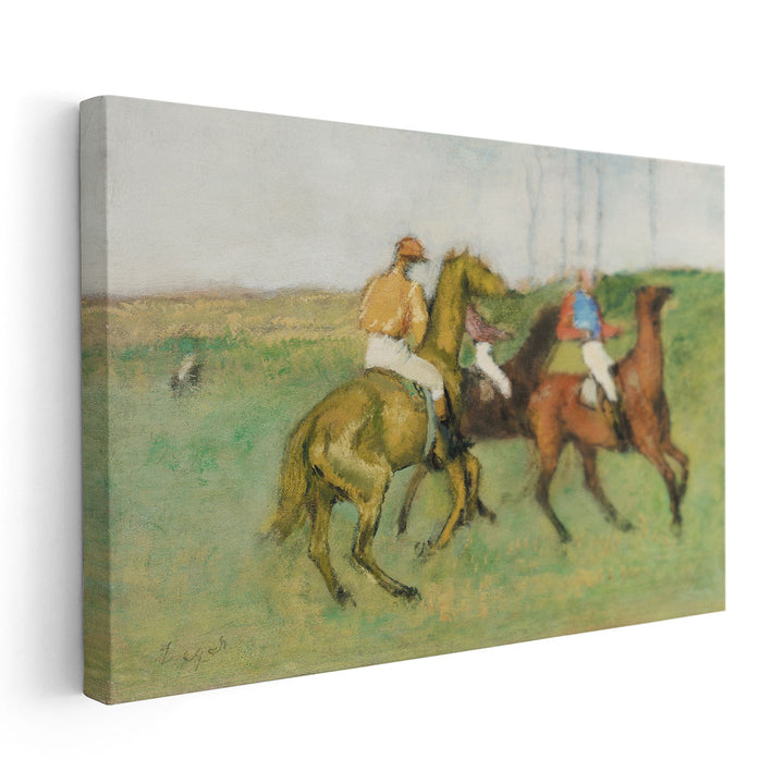 Degas The Races II - Canvas Print Wall Art