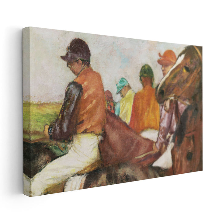 Degas The Races III - Canvas Print Wall Art