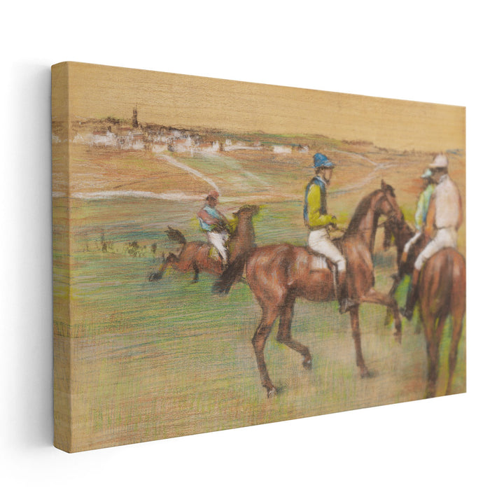 Degas The Races IV - Canvas Print Wall Art