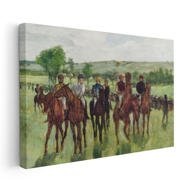 Degas The Races V - Canvas Print Wall Art