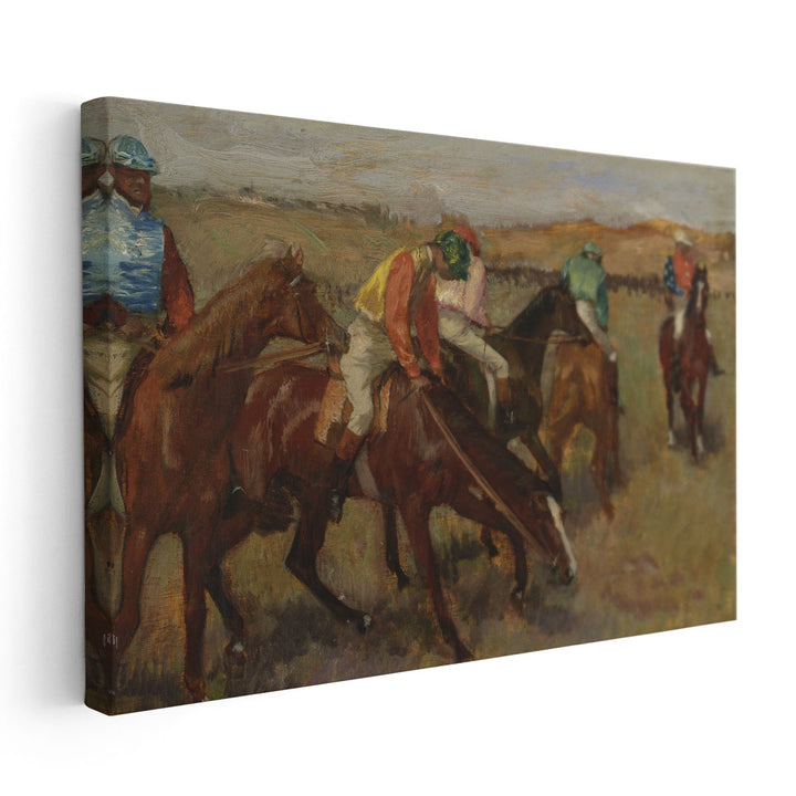 Degas The Races VI - Canvas Print Wall Art