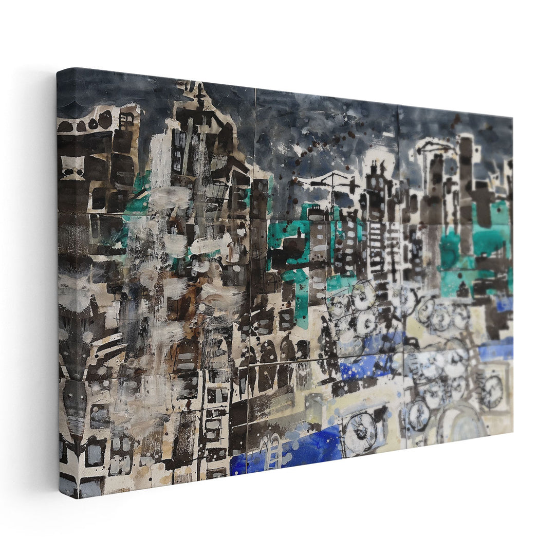 Bahrain Rooftops - Canvas Print Wall Art