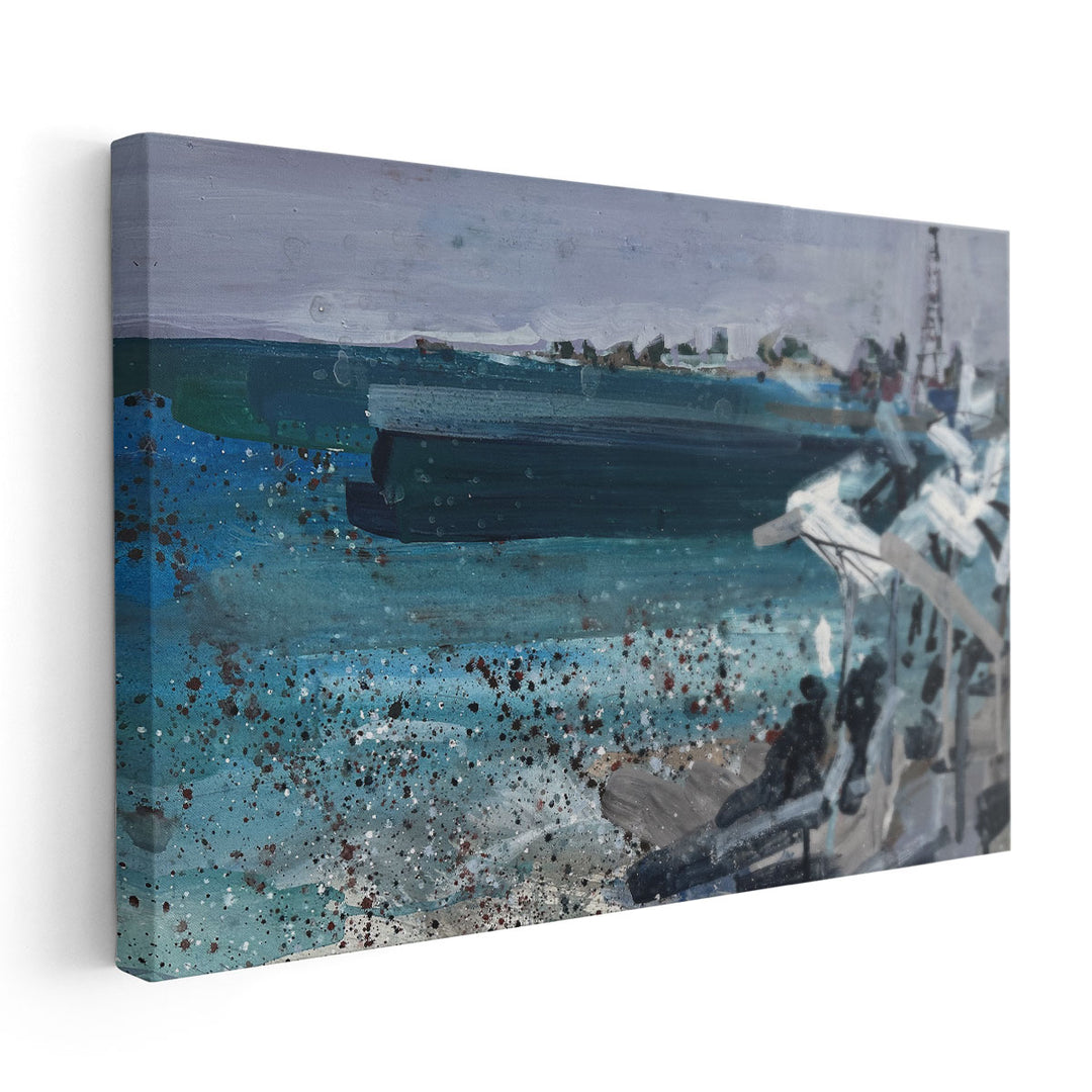 Beach Well - Canvas Print Wall Art