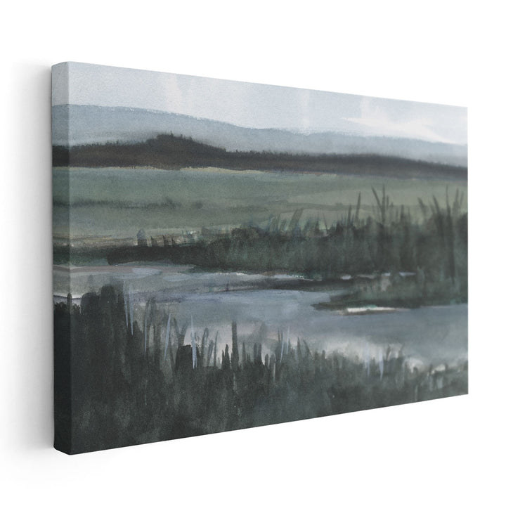 Muted Wetland I - Canvas Print Wall Art