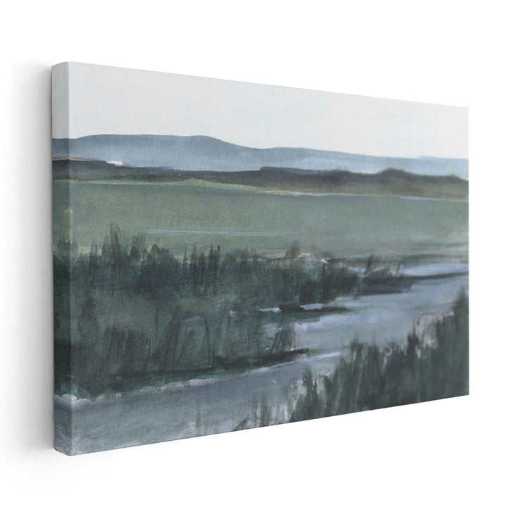 Muted Wetland II - Canvas Print Wall Art