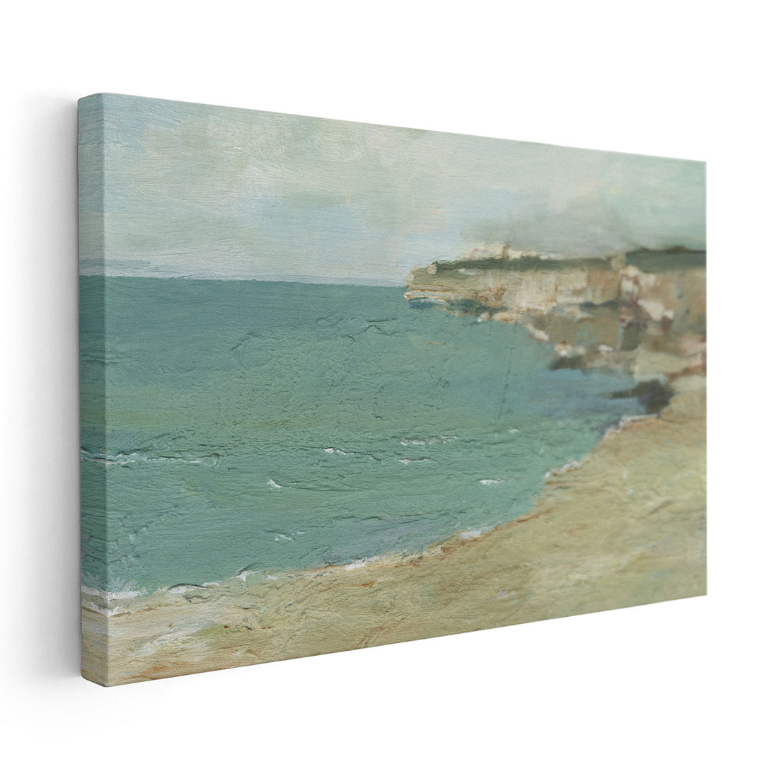 Sun Drenched Cliffs I - Canvas Print Wall Art