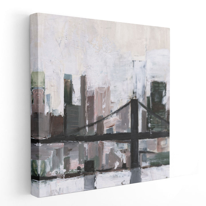 City Silhouette II - Canvas Print Wall Art