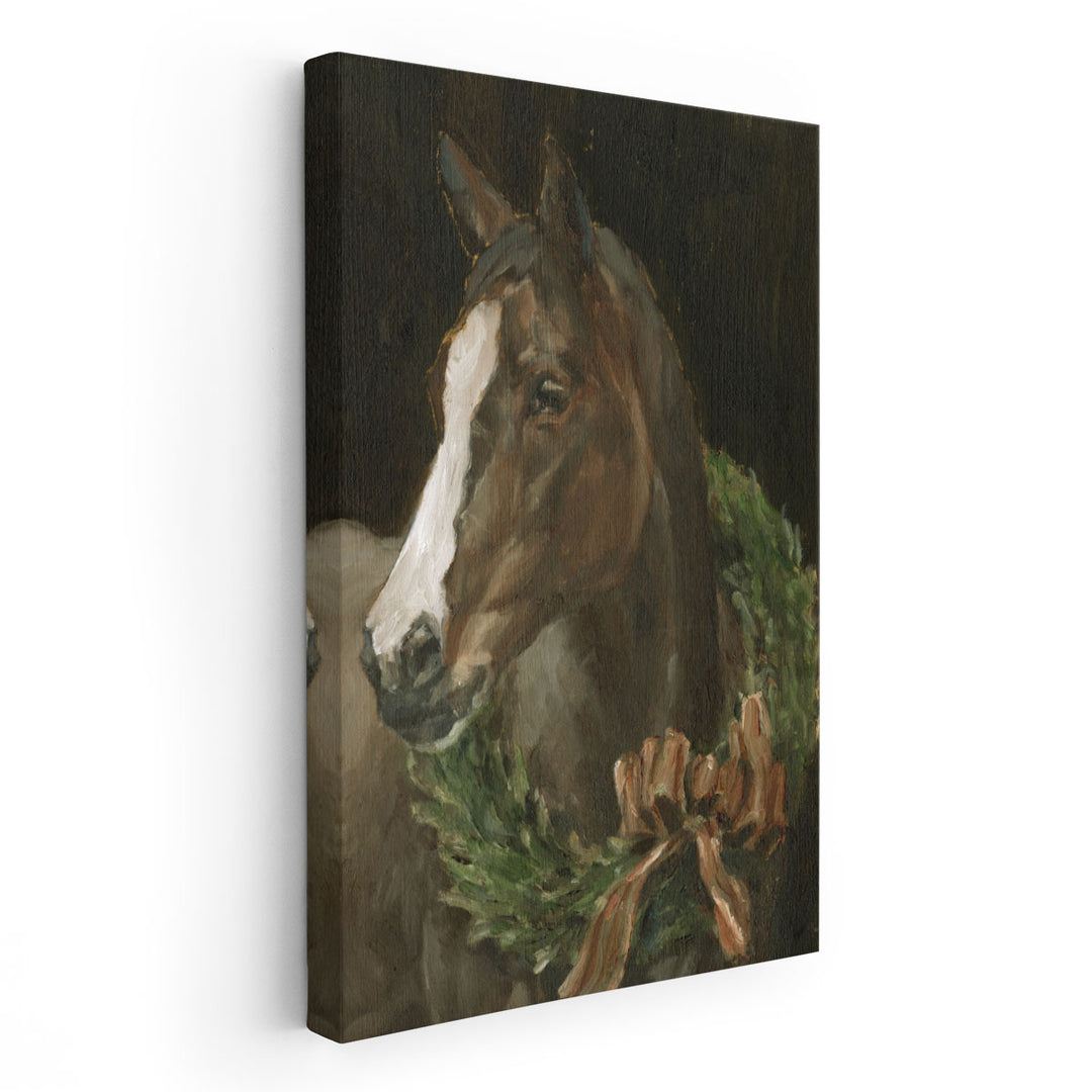 Holiday Horse II - Canvas Print Wall Art