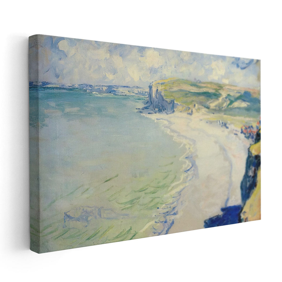 The Beach at Pourville - Canvas Print Wall Art