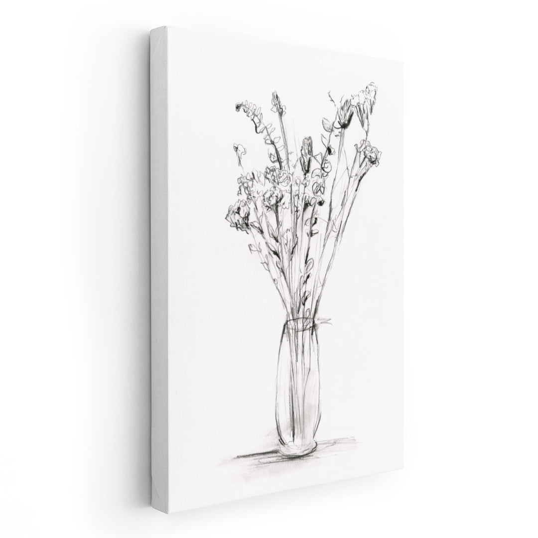 Wild Bouquet Study II - Canvas Print Wall Art