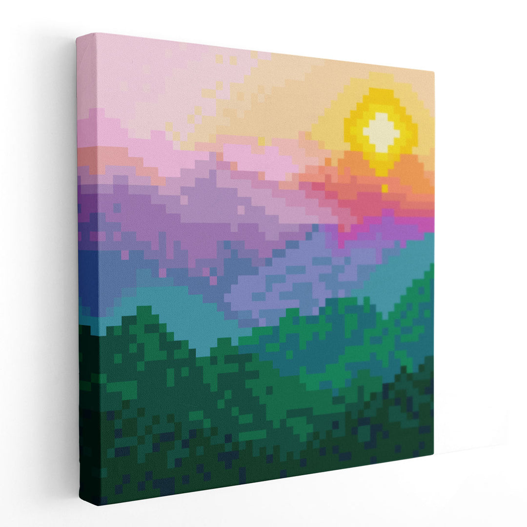 Fantasy Mountain I - Canvas Print Wall Art