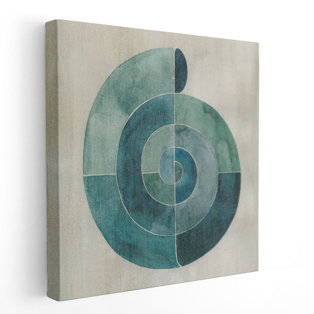 Simplified Nautilus I - Canvas Print Wall Art