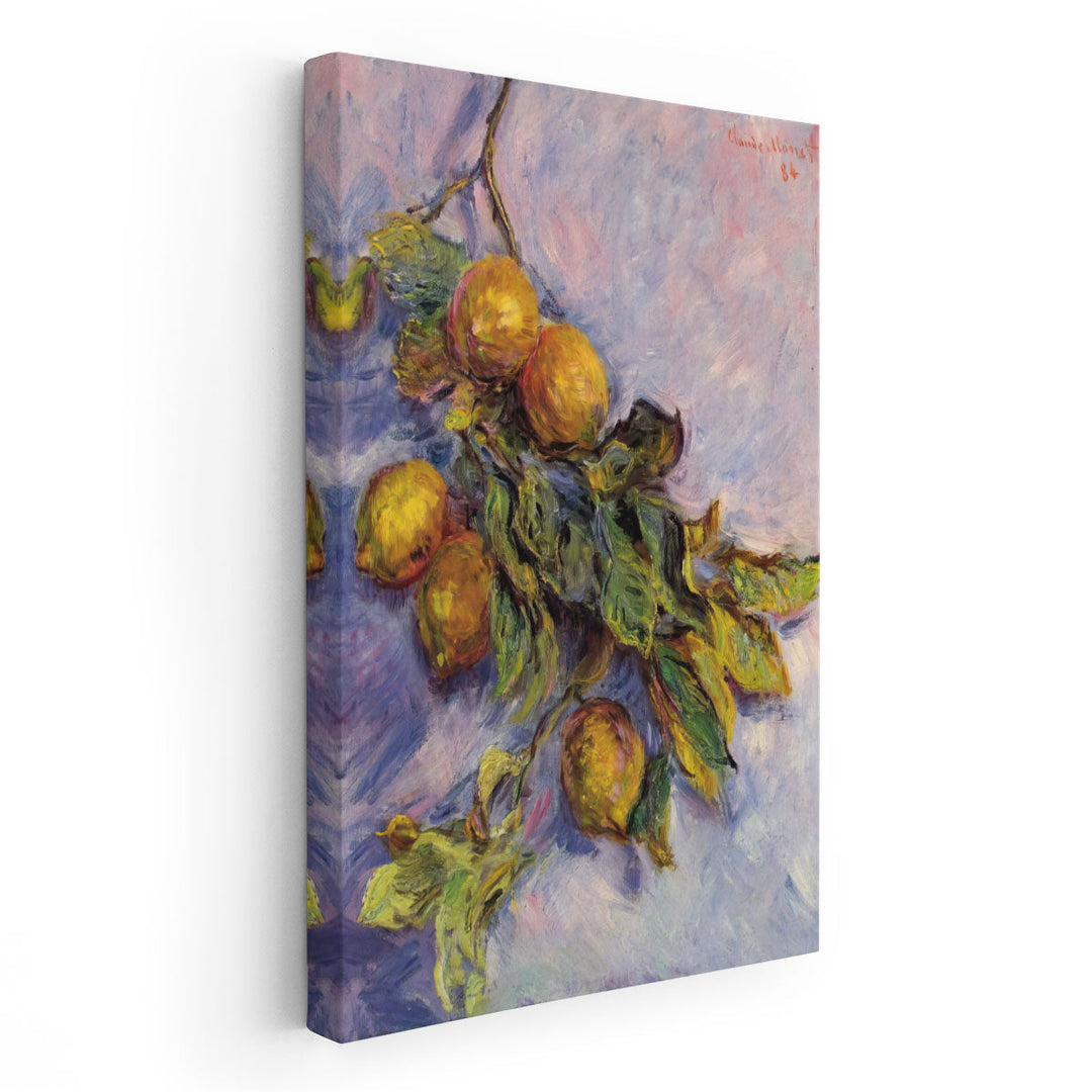 Branch of Lemons, 1884 - Canvas Print Wall Art