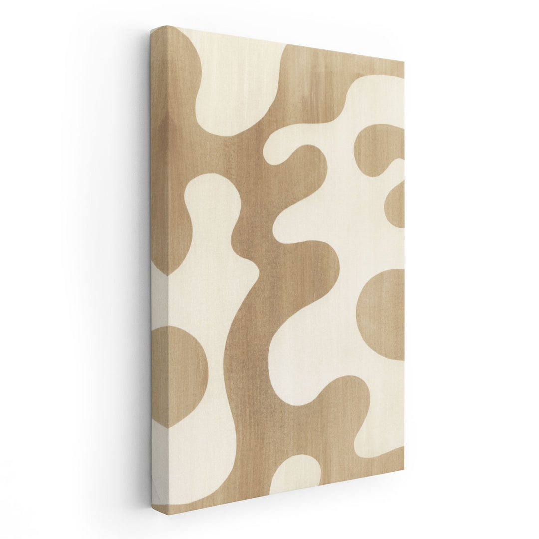 Sienna Ripples I - Canvas Print Wall Art