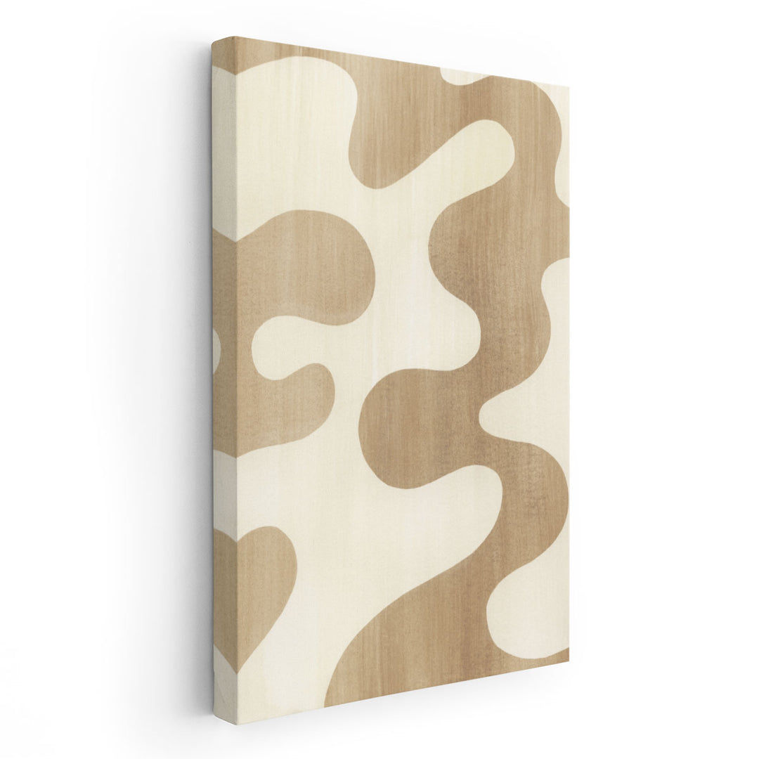 Sienna Ripples II - Canvas Print Wall Art