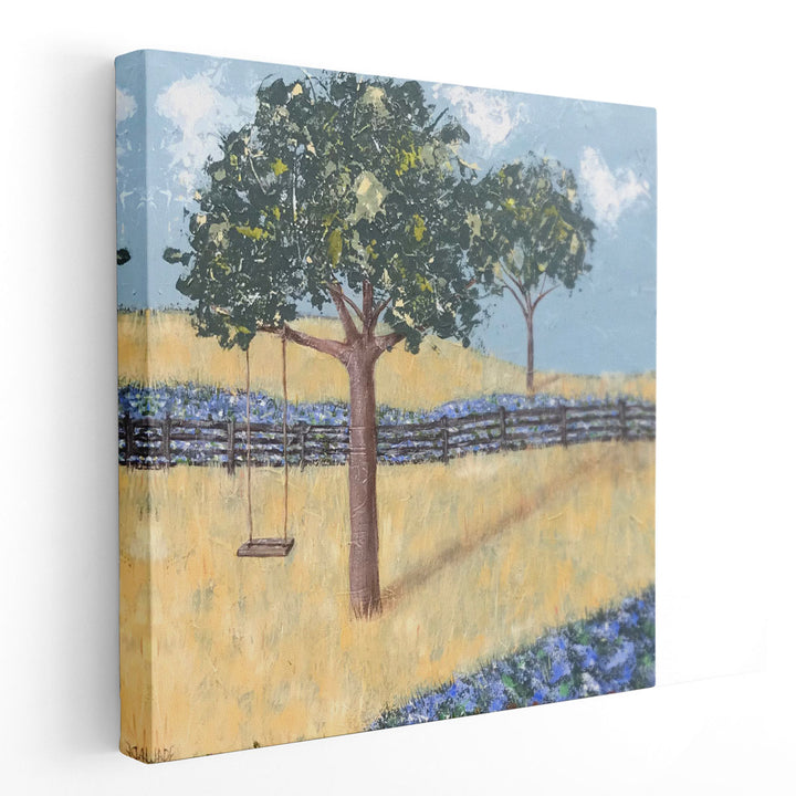 Prairie Fence Line I - Canvas Print Wall Art