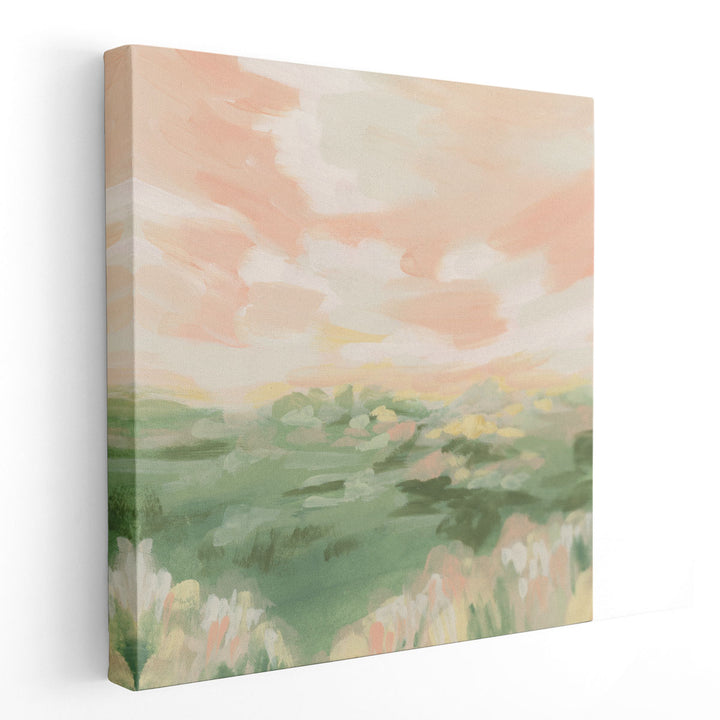 Blush Meadow I - Canvas Print Wall Art