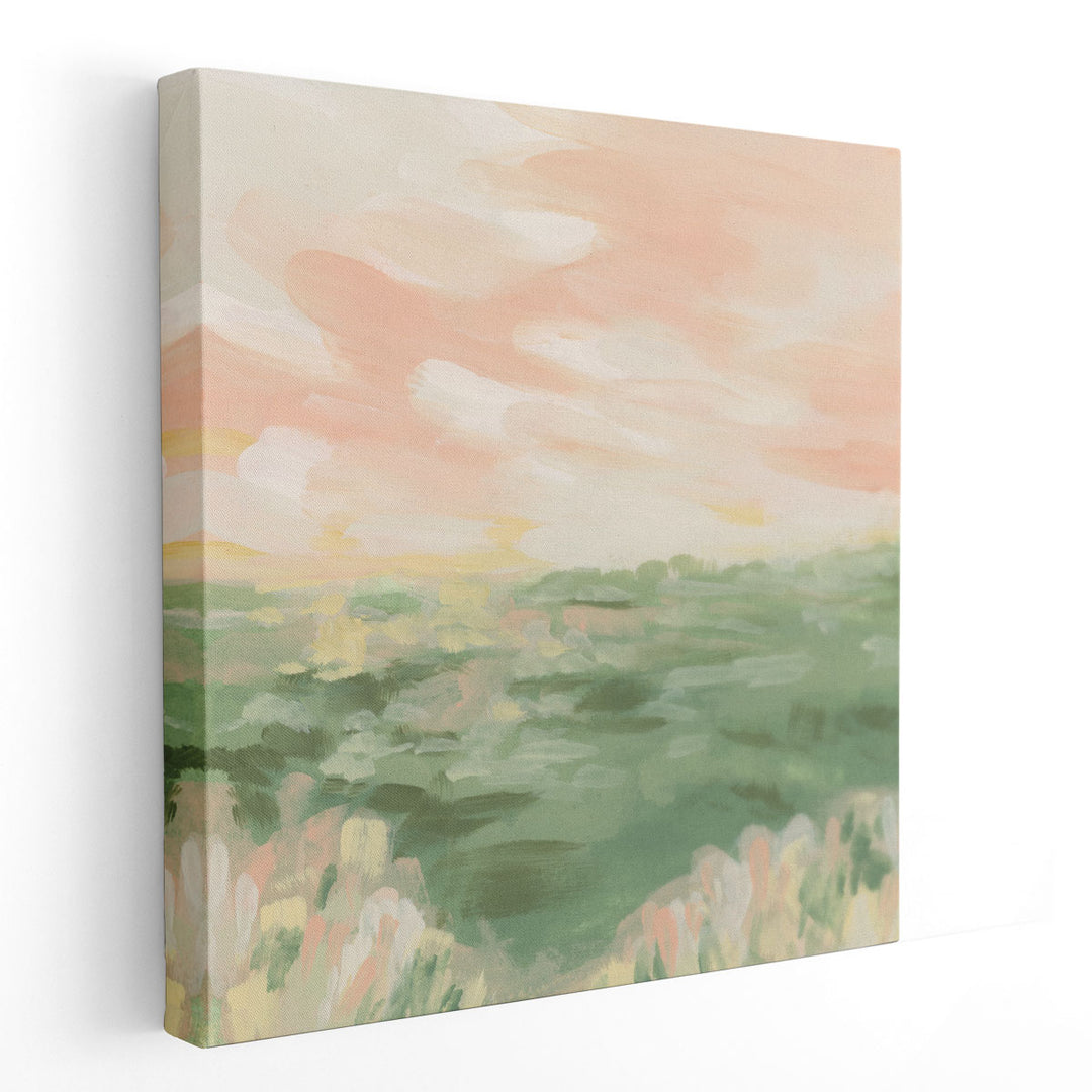 Blush Meadow II - Canvas Print Wall Art