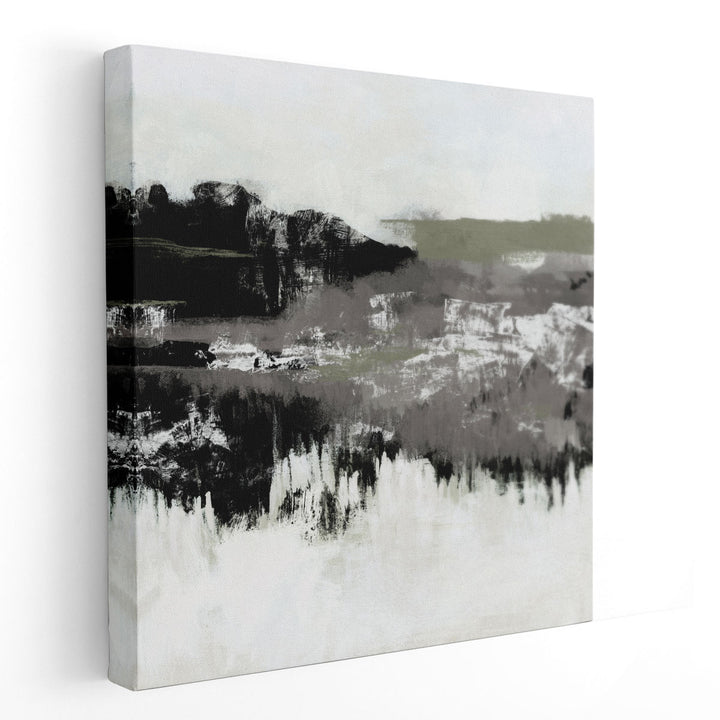 Charcoal Mist I - Canvas Print Wall Art