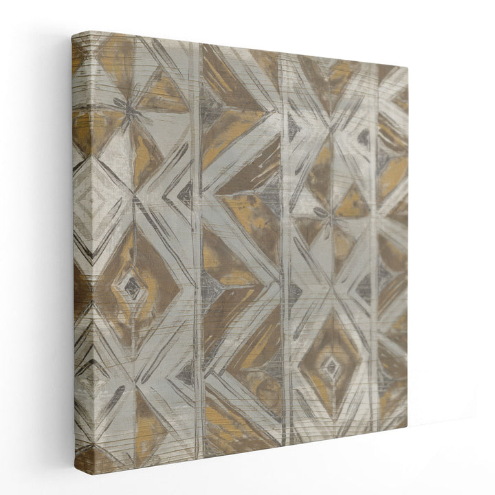 Earthtone Pattern I - Canvas Print Wall Art