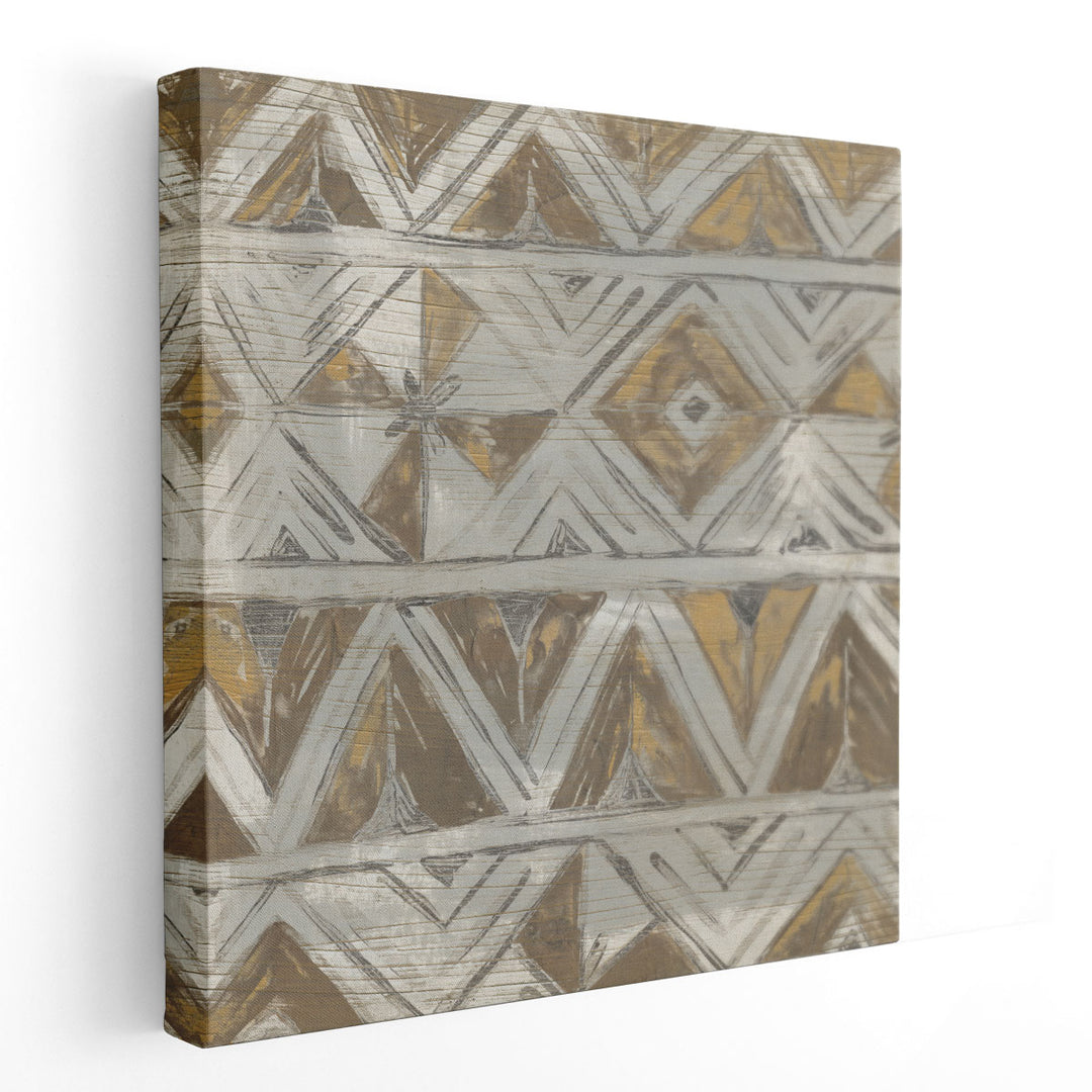 Earthtone Pattern II - Canvas Print Wall Art