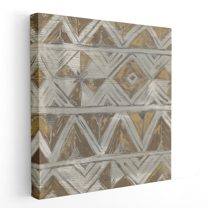 Earthtone Pattern II - Canvas Print Wall Art